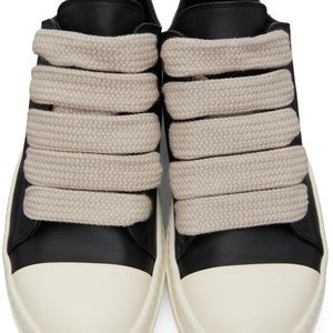 RICK OWENS DRKSHDW Black Jumbo Low Sneakers